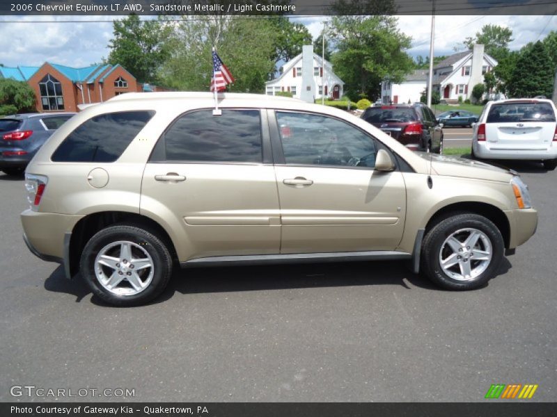Sandstone Metallic / Light Cashmere 2006 Chevrolet Equinox LT AWD