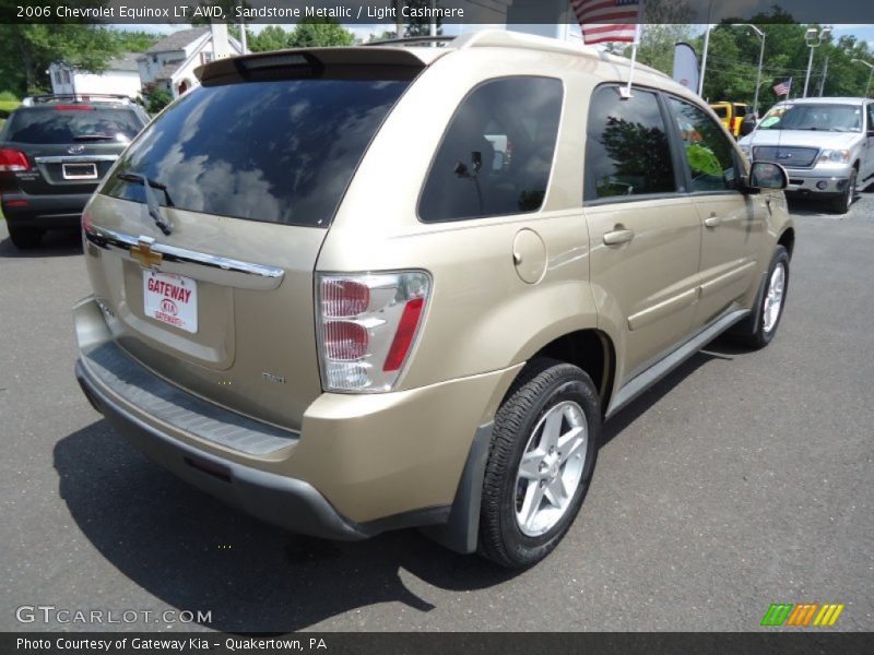 Sandstone Metallic / Light Cashmere 2006 Chevrolet Equinox LT AWD