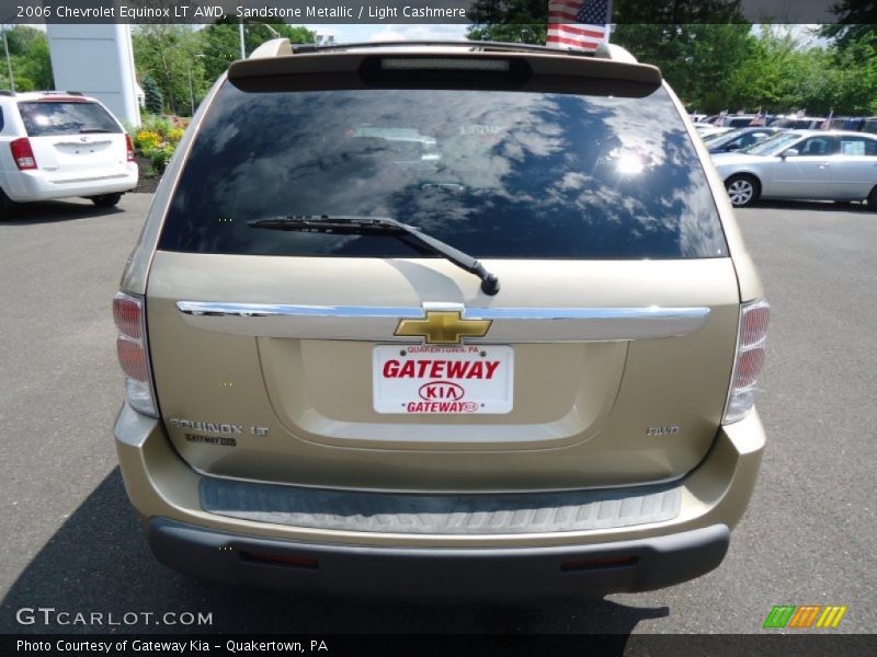 Sandstone Metallic / Light Cashmere 2006 Chevrolet Equinox LT AWD