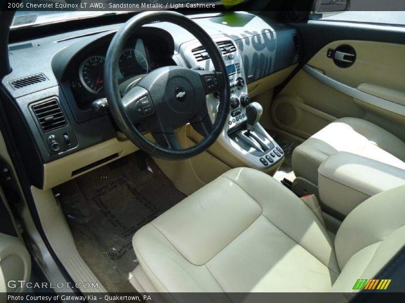 Sandstone Metallic / Light Cashmere 2006 Chevrolet Equinox LT AWD