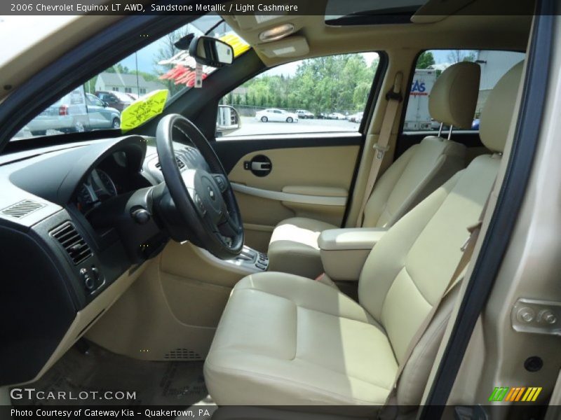 Sandstone Metallic / Light Cashmere 2006 Chevrolet Equinox LT AWD