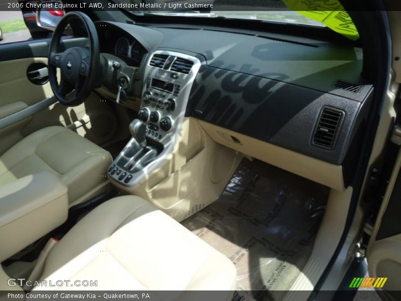 Sandstone Metallic / Light Cashmere 2006 Chevrolet Equinox LT AWD