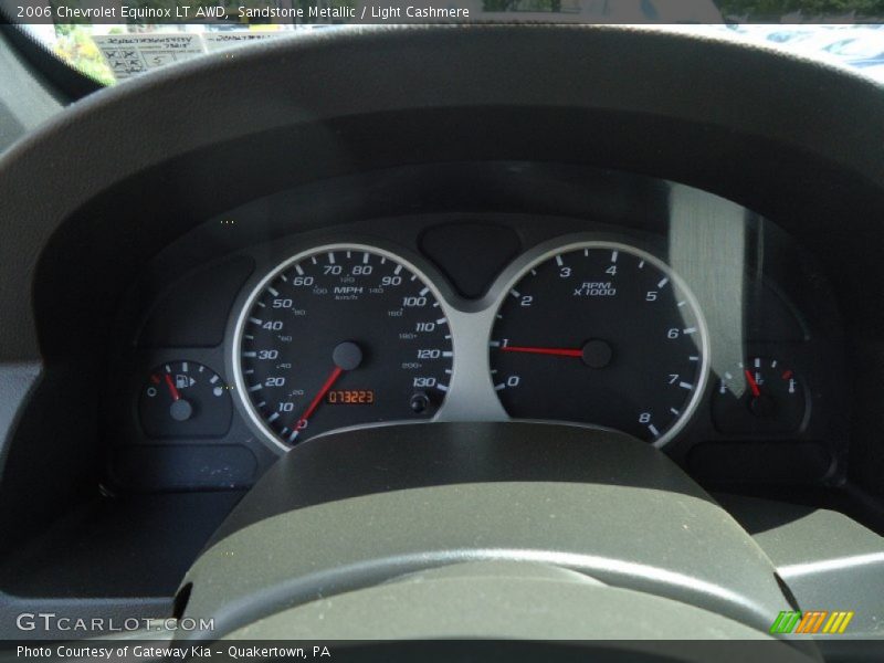 Sandstone Metallic / Light Cashmere 2006 Chevrolet Equinox LT AWD
