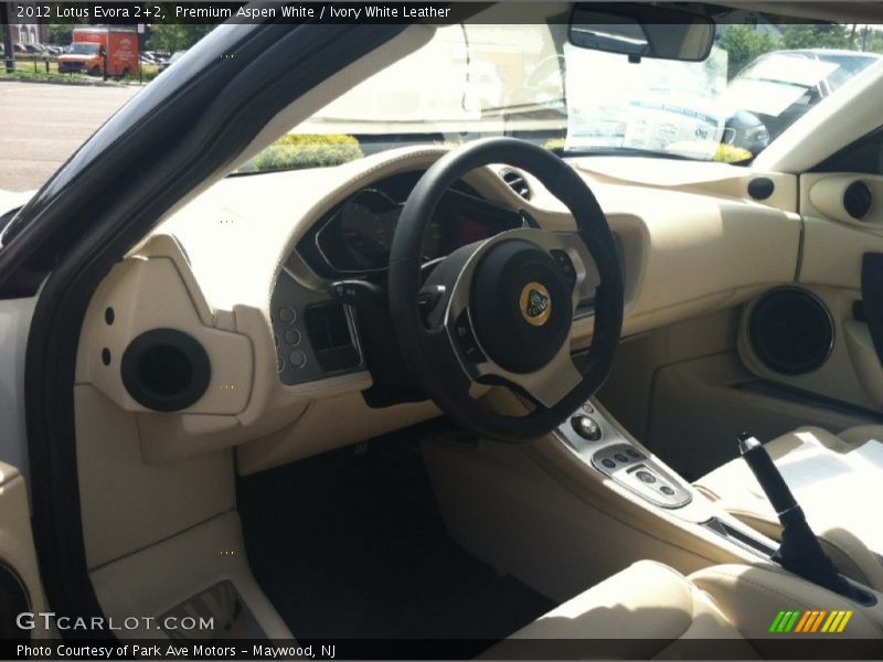  2012 Evora 2+2 Ivory White Leather Interior
