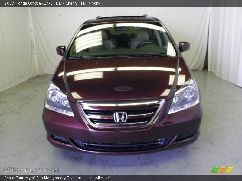 Dark Cherry Pearl / Ivory 2007 Honda Odyssey EX-L