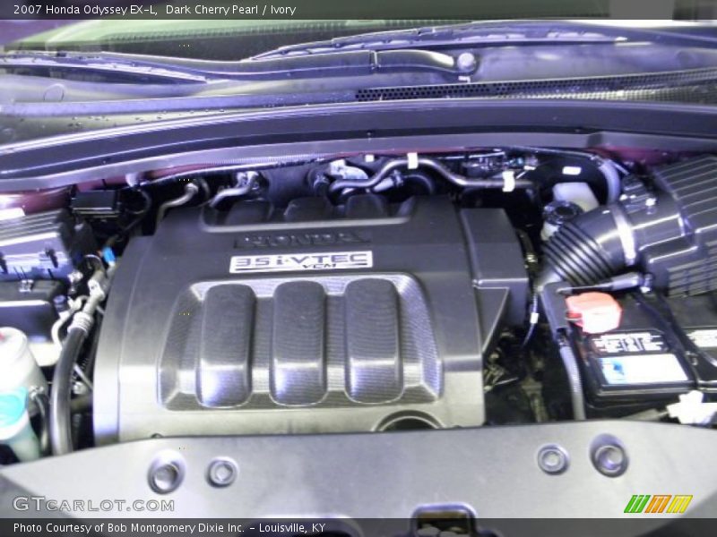 Dark Cherry Pearl / Ivory 2007 Honda Odyssey EX-L
