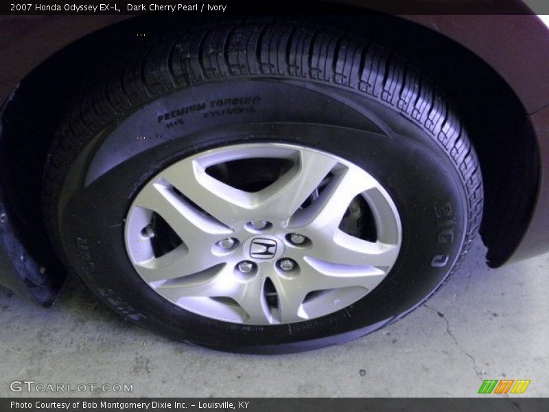 Dark Cherry Pearl / Ivory 2007 Honda Odyssey EX-L