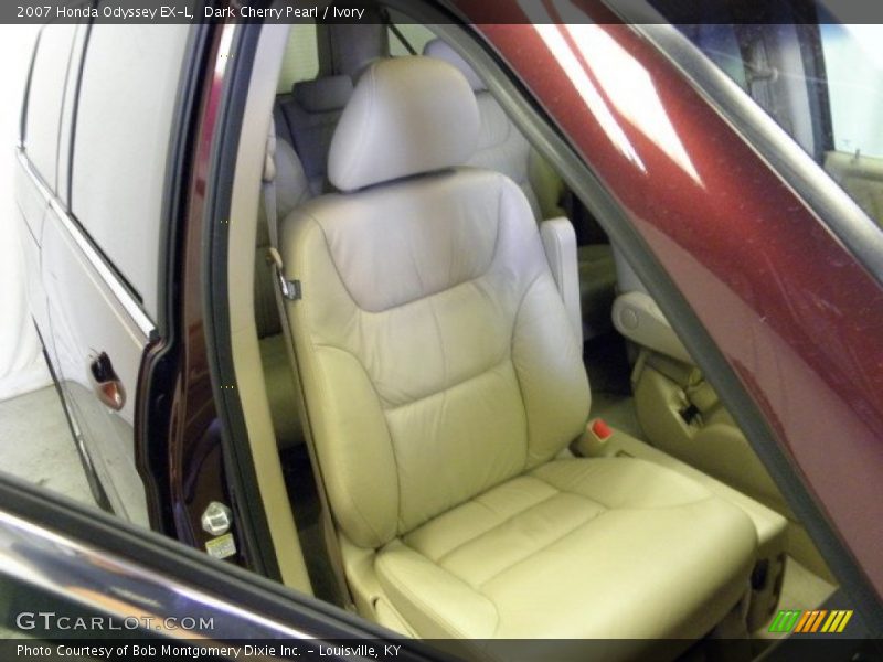 Dark Cherry Pearl / Ivory 2007 Honda Odyssey EX-L