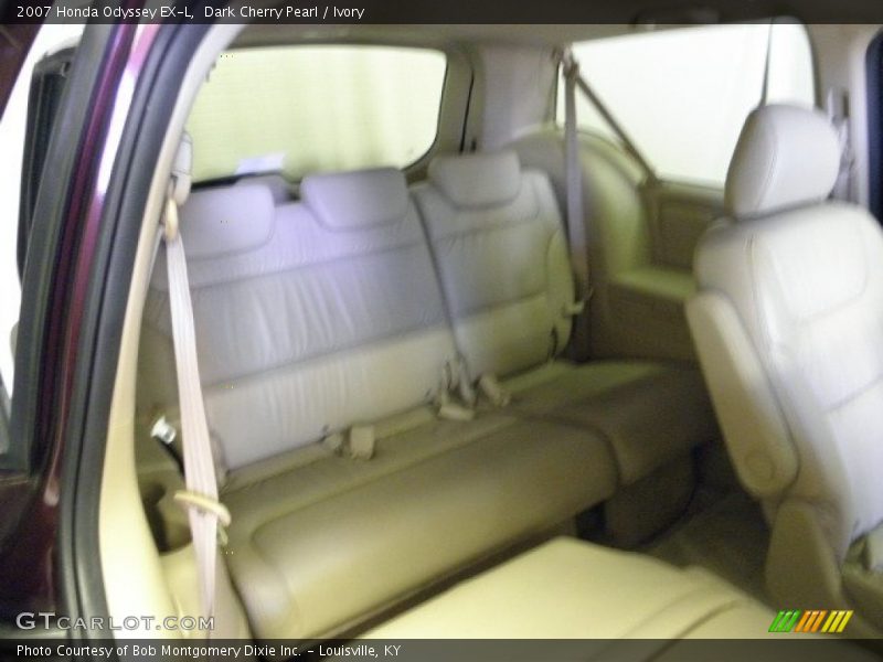 Dark Cherry Pearl / Ivory 2007 Honda Odyssey EX-L