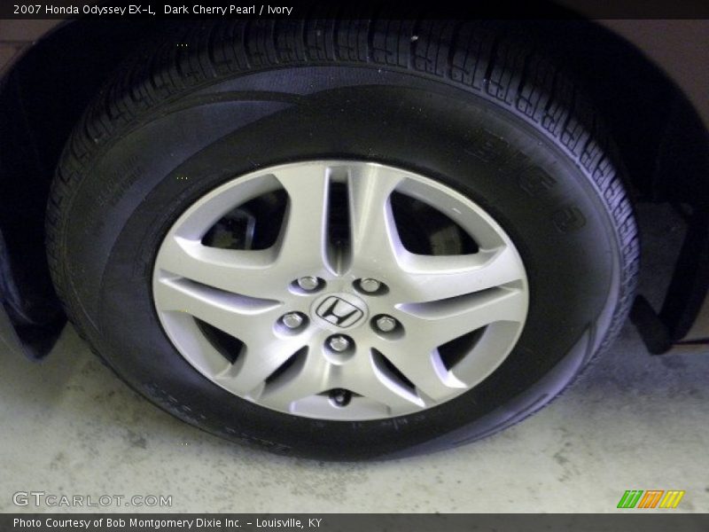 Dark Cherry Pearl / Ivory 2007 Honda Odyssey EX-L