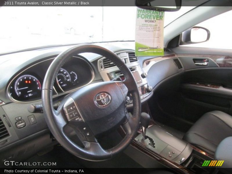 Classic Silver Metallic / Black 2011 Toyota Avalon