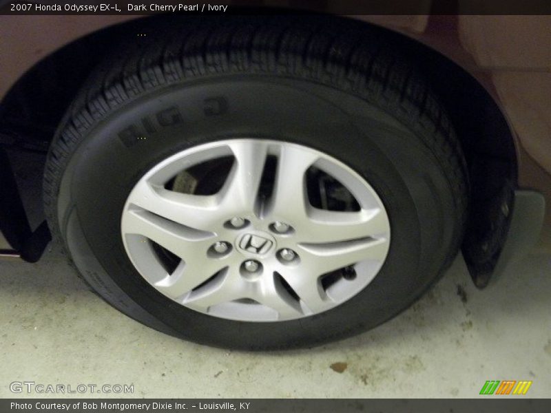 Dark Cherry Pearl / Ivory 2007 Honda Odyssey EX-L