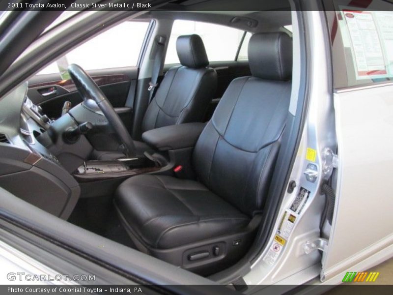 Classic Silver Metallic / Black 2011 Toyota Avalon