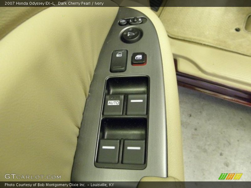 Dark Cherry Pearl / Ivory 2007 Honda Odyssey EX-L