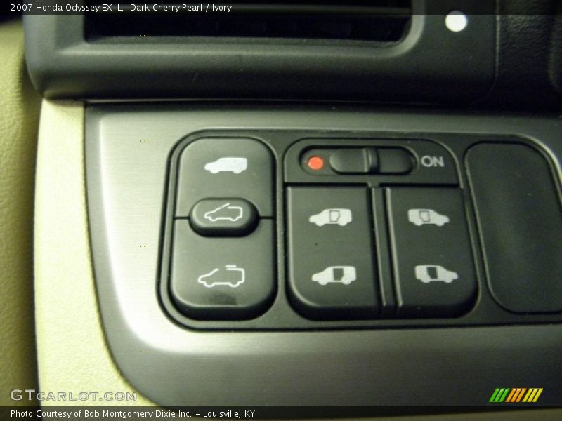 Dark Cherry Pearl / Ivory 2007 Honda Odyssey EX-L