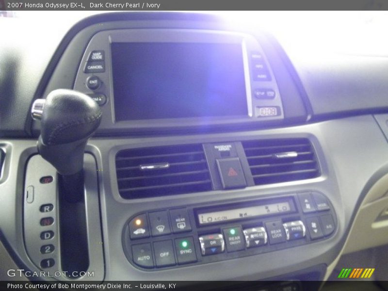 Dark Cherry Pearl / Ivory 2007 Honda Odyssey EX-L
