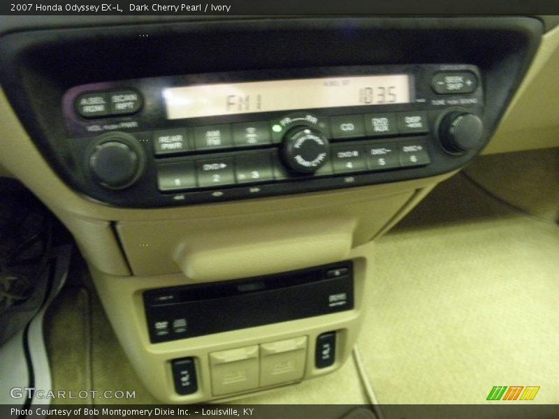 Dark Cherry Pearl / Ivory 2007 Honda Odyssey EX-L
