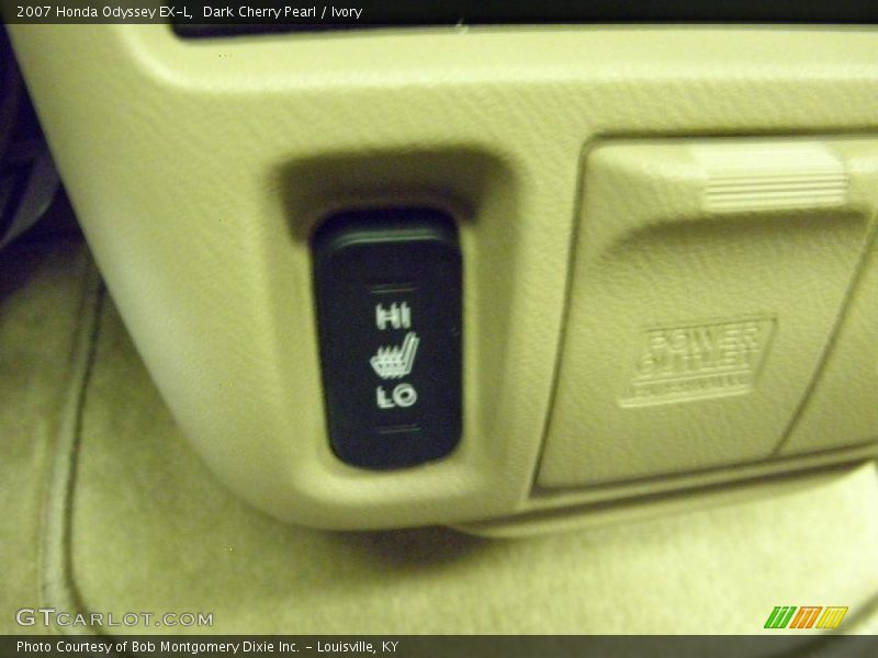 Dark Cherry Pearl / Ivory 2007 Honda Odyssey EX-L