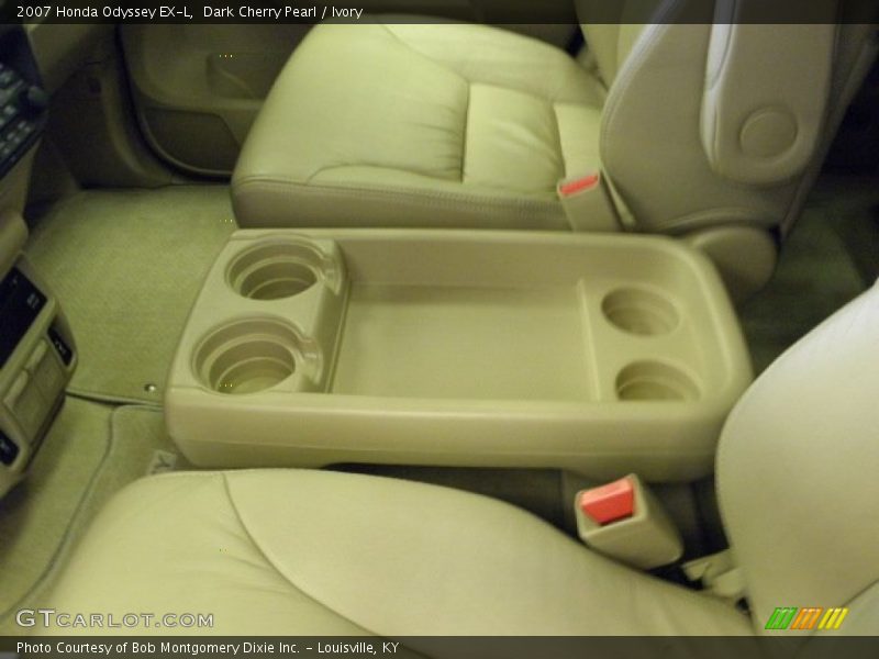 Dark Cherry Pearl / Ivory 2007 Honda Odyssey EX-L