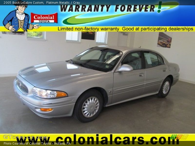 Platinum Metallic / Gray 2005 Buick LeSabre Custom
