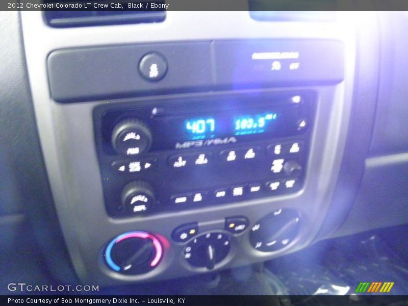 Black / Ebony 2012 Chevrolet Colorado LT Crew Cab