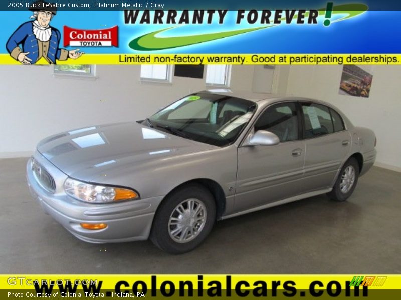 Platinum Metallic / Gray 2005 Buick LeSabre Custom