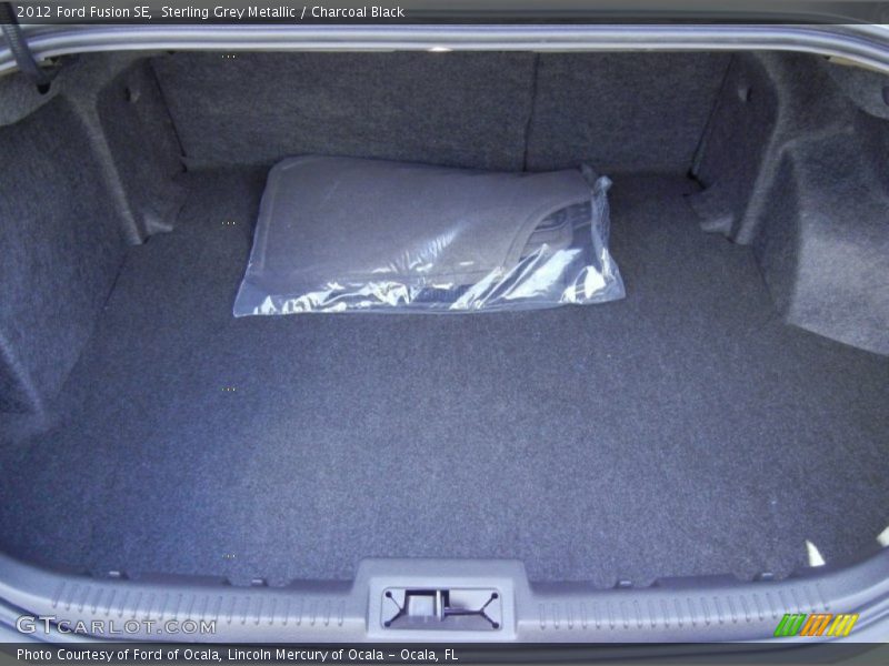 Sterling Grey Metallic / Charcoal Black 2012 Ford Fusion SE