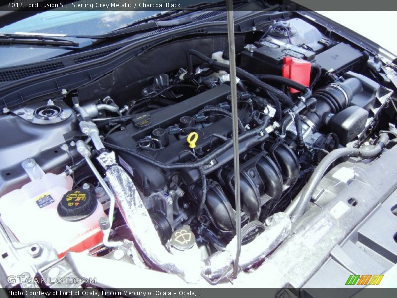 Sterling Grey Metallic / Charcoal Black 2012 Ford Fusion SE