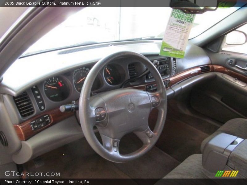 Platinum Metallic / Gray 2005 Buick LeSabre Custom