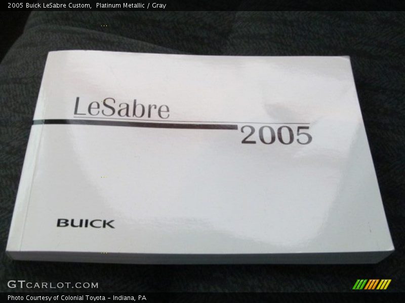 Platinum Metallic / Gray 2005 Buick LeSabre Custom