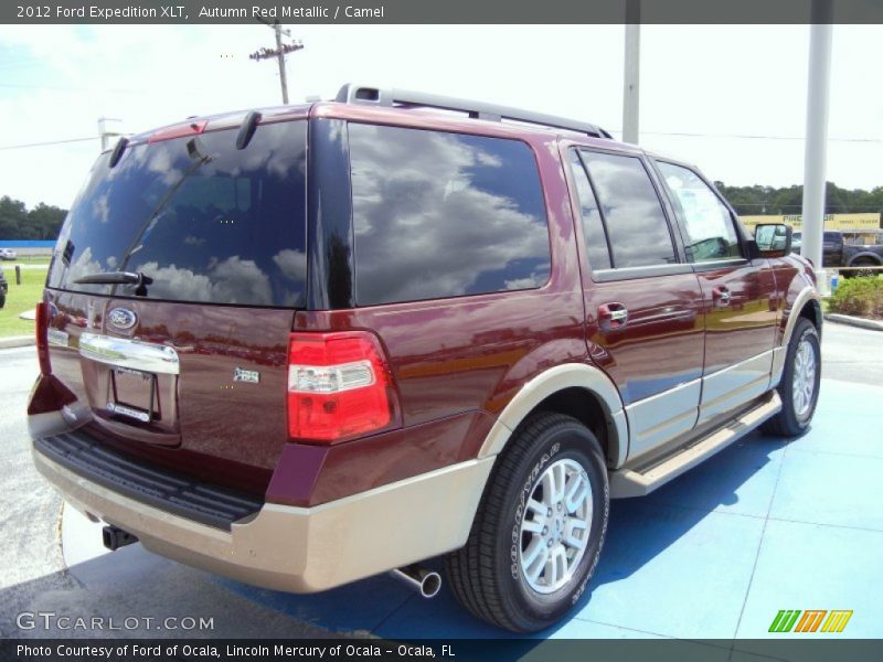 Autumn Red Metallic / Camel 2012 Ford Expedition XLT