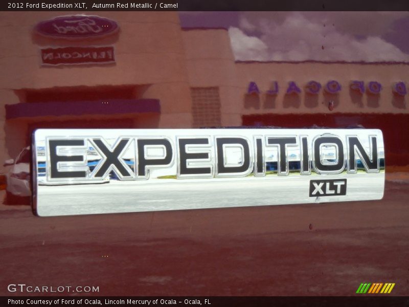 Autumn Red Metallic / Camel 2012 Ford Expedition XLT