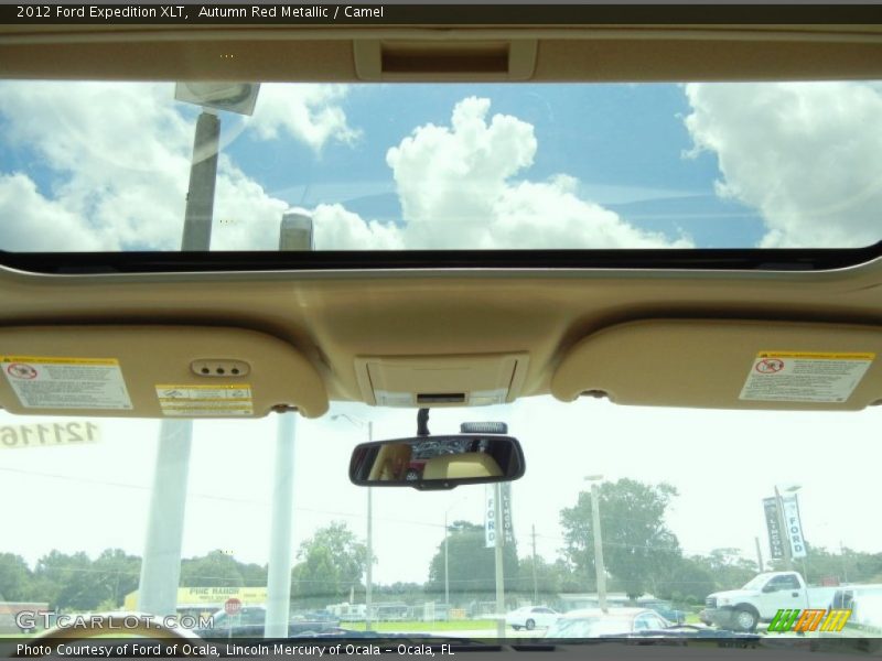 Autumn Red Metallic / Camel 2012 Ford Expedition XLT