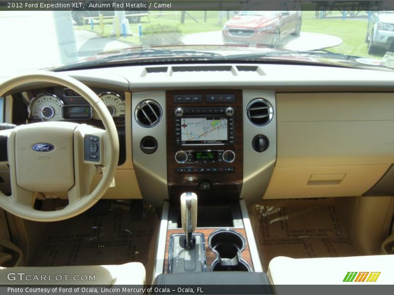 Autumn Red Metallic / Camel 2012 Ford Expedition XLT
