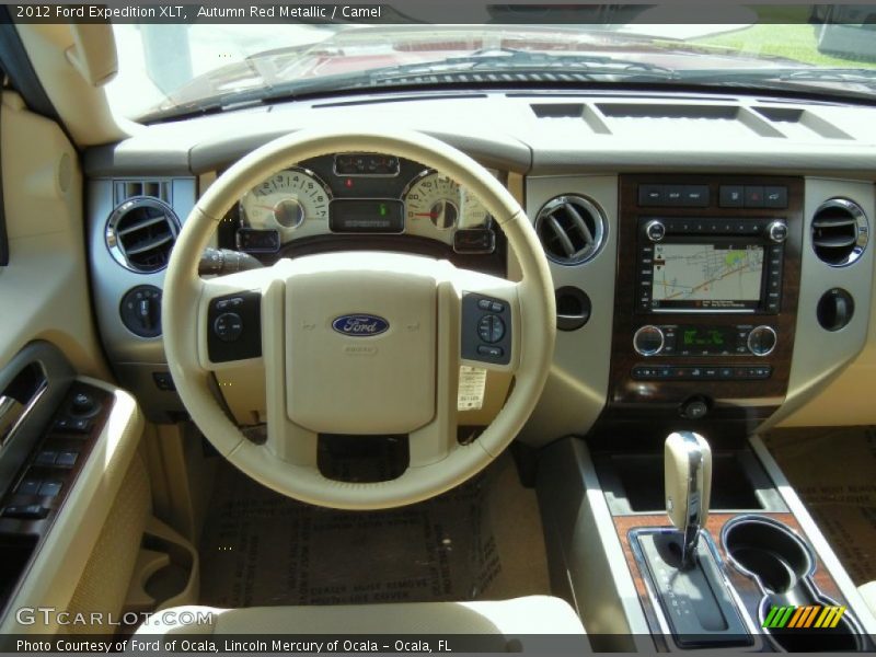 Autumn Red Metallic / Camel 2012 Ford Expedition XLT