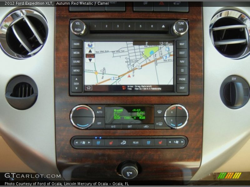 Autumn Red Metallic / Camel 2012 Ford Expedition XLT