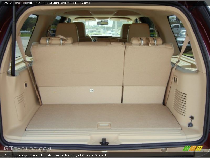 Autumn Red Metallic / Camel 2012 Ford Expedition XLT