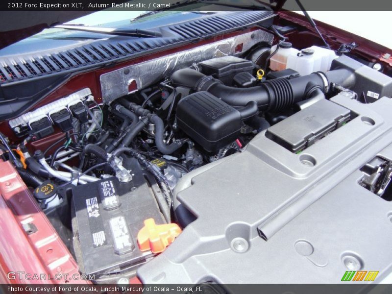 Autumn Red Metallic / Camel 2012 Ford Expedition XLT