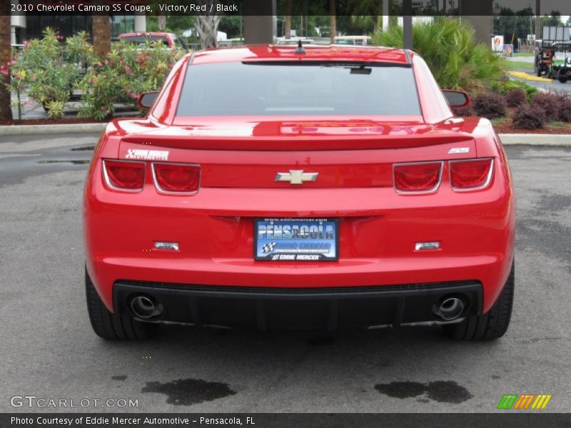Victory Red / Black 2010 Chevrolet Camaro SS Coupe