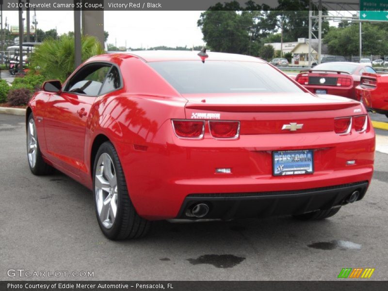 Victory Red / Black 2010 Chevrolet Camaro SS Coupe