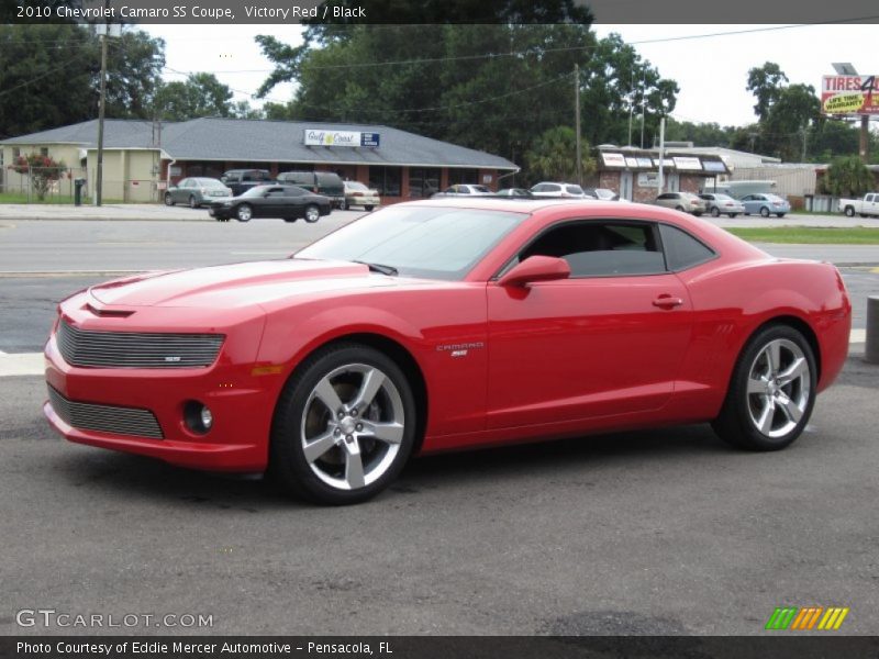 Victory Red / Black 2010 Chevrolet Camaro SS Coupe
