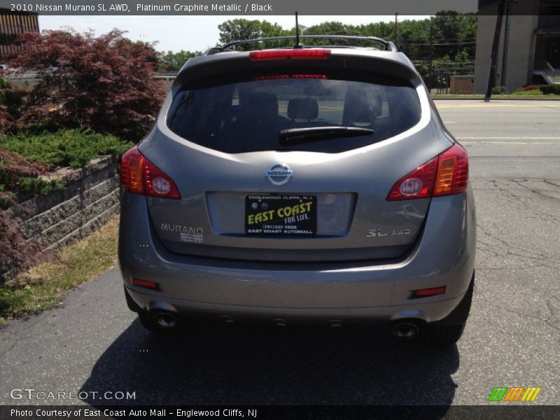 Platinum Graphite Metallic / Black 2010 Nissan Murano SL AWD