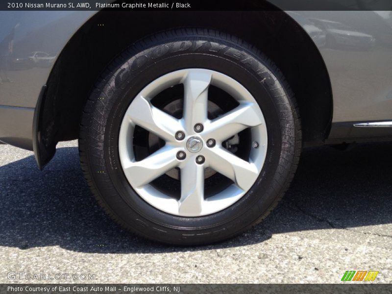 Platinum Graphite Metallic / Black 2010 Nissan Murano SL AWD