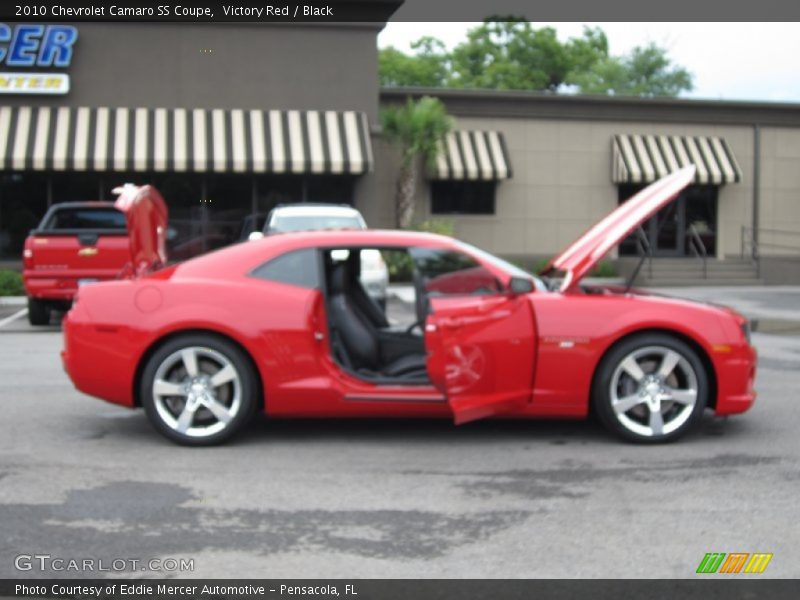 Victory Red / Black 2010 Chevrolet Camaro SS Coupe
