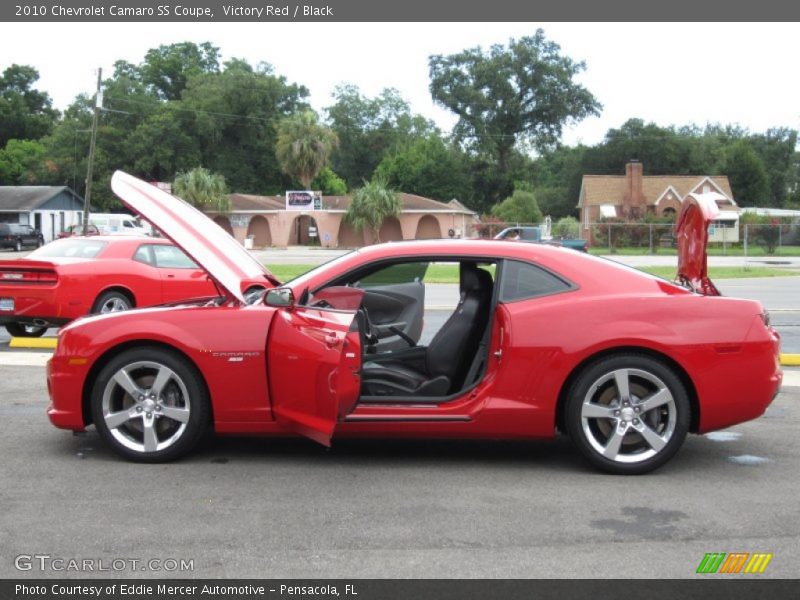 Victory Red / Black 2010 Chevrolet Camaro SS Coupe