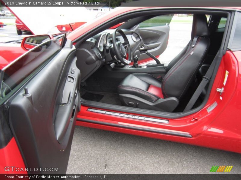 Victory Red / Black 2010 Chevrolet Camaro SS Coupe