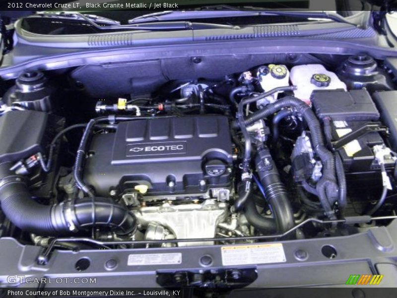 Black Granite Metallic / Jet Black 2012 Chevrolet Cruze LT