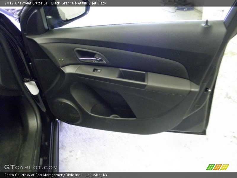 Black Granite Metallic / Jet Black 2012 Chevrolet Cruze LT