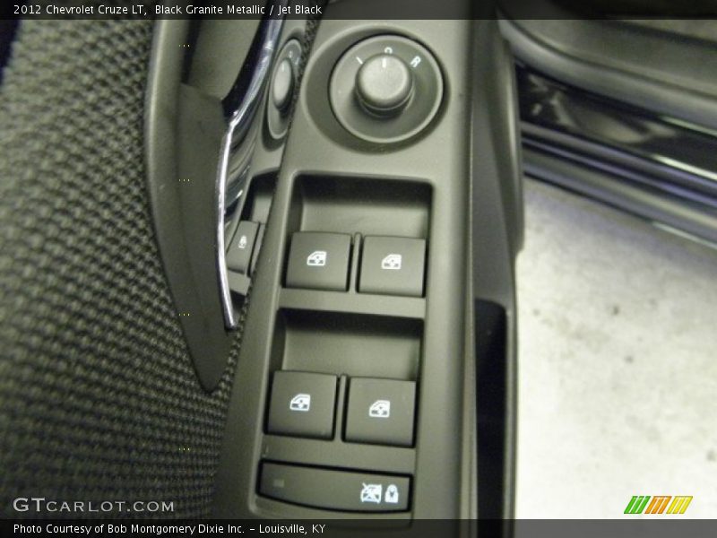 Black Granite Metallic / Jet Black 2012 Chevrolet Cruze LT