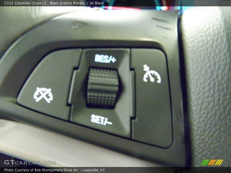 Black Granite Metallic / Jet Black 2012 Chevrolet Cruze LT